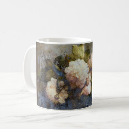 Caneca De Café Peônias por Margaretha Roosenboom