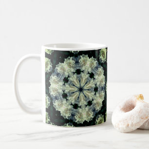 Caneca De Café Peony Caleidoscope Flor Arte