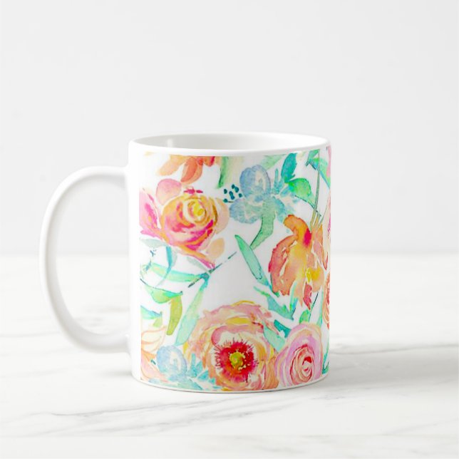 Caneca De Café Peony Coffee Mug (Esquerda)