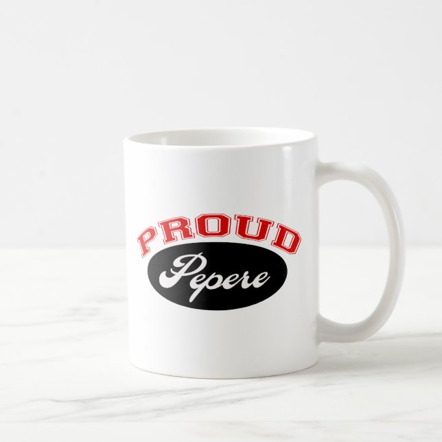 Caneca De Café Pepere orgulhoso (Direita)