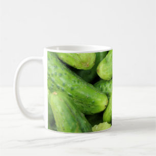 Caneca De Café Pepinos Inteiros Pequenos