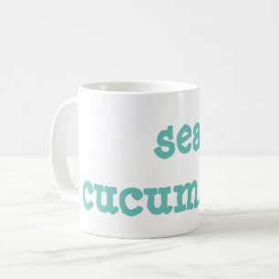 Caneca De Café pepinos marinhos