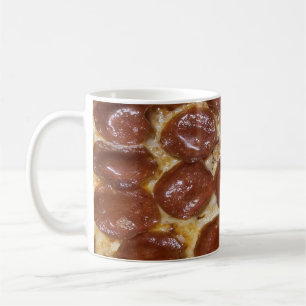 Caneca De Café Pepperoni Pizza