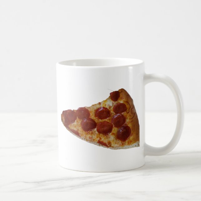 Caneca De Café Pepperoni Pizza Slice Mug (Direita)