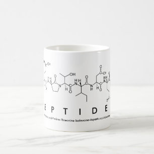 Caneca De Café Peptides peptídeos