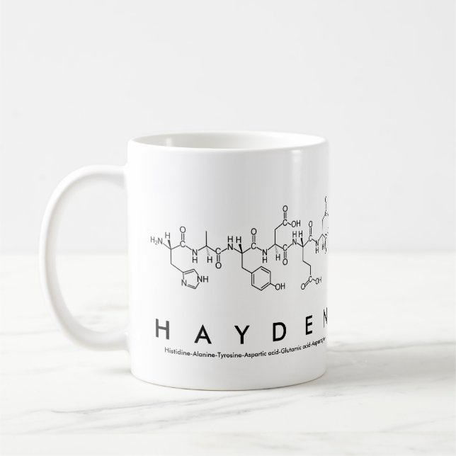 Caneca De Café Péptido de Hayden (Esquerda)
