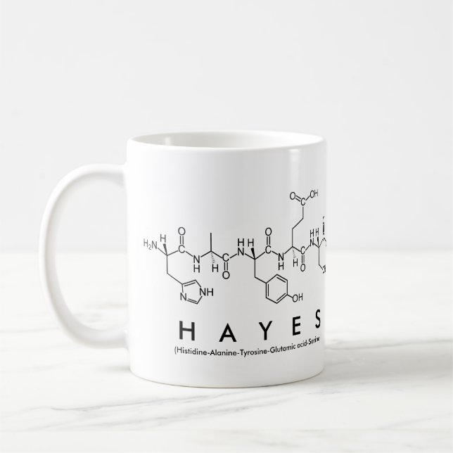 Caneca De Café Péptido de Hayes, mug (Esquerda)