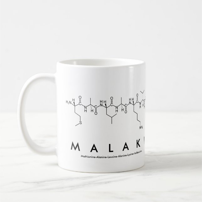 Caneca De Café Péptido de Malaki (Esquerda)