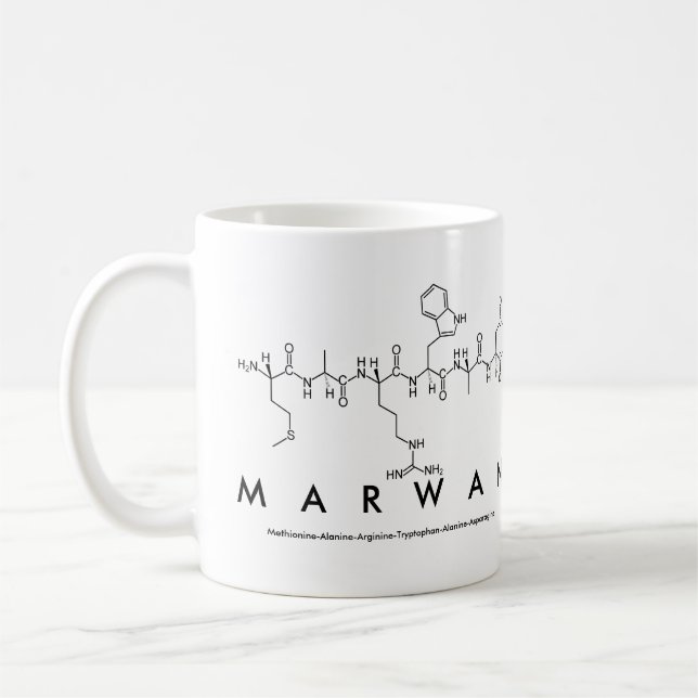Caneca De Café Péptido de Marwan (Esquerda)