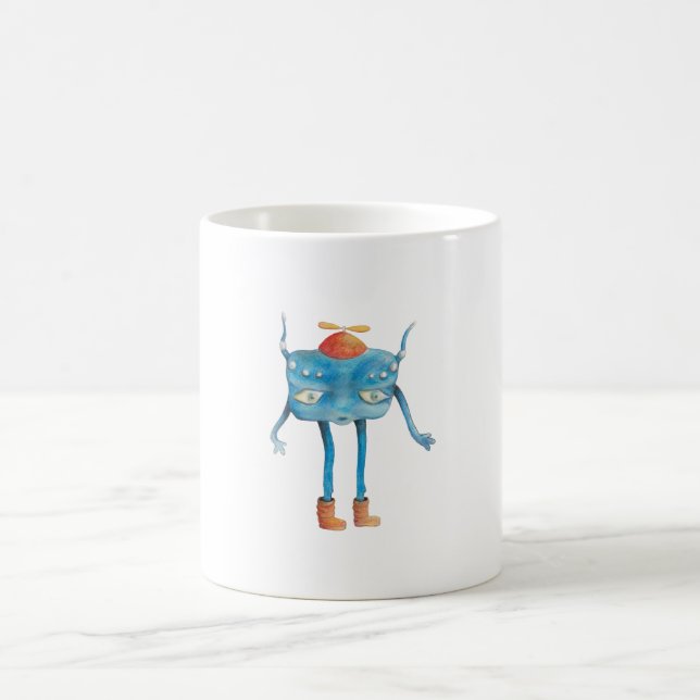 Caneca De Café Pequena Alienígena Pi (Centro)