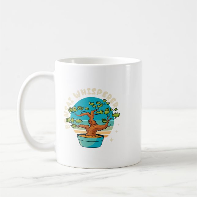 Caneca De Café Pequena Árvore de Whisperer Bonsai (Esquerda)