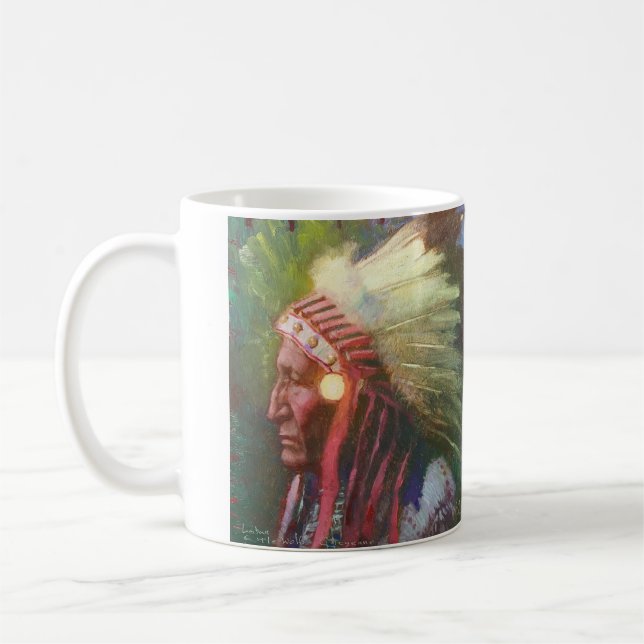Caneca de café pequena do lobo de Laban (Esquerda)