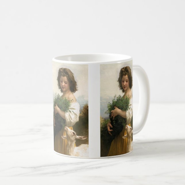 Caneca De Café Pequena Esmeralda por William-Adolphe Bouguereau (Frente Esquerda)