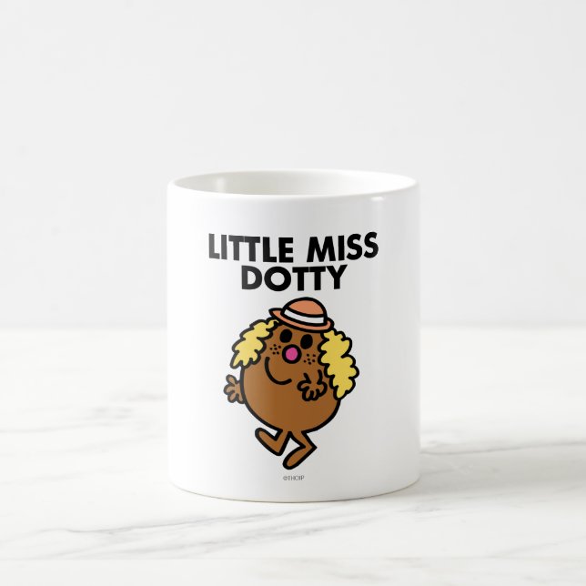 Caneca De Café Pequena Miss Dotty Waving (Centro)