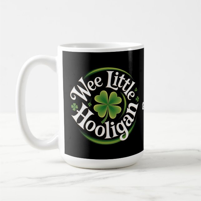 Caneca De Café Pequena Rua de Hooligan. (Esquerda)