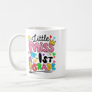 Caneca De Café Pequena Senhorita 1ª Primeira Série Fofa Ck Para a