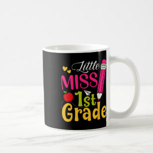 Caneca De Café Pequena Senhorita 1ª Série Fofo Ck Para a Escola O