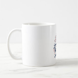 Caneca De Café Pequena Senhorita América Camisa Vintage Pato Patr