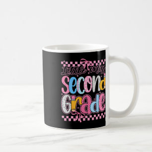 Caneca De Café Pequena Senhorita da 2ª Série de Volta às Aulas Me
