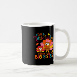 Caneca De Café Pequena Turquia Irmã Gira Grande Caiu no Outono Gr