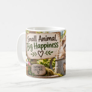 Caneca De Café Pequeno Animal Grande Felicidade