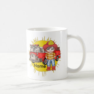 Caneca De Café Pequeno Bombeiro