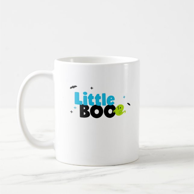 Caneca De Café Pequeno Boo Funny Retro (Esquerda)