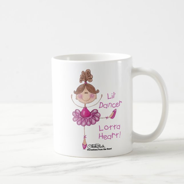 Caneca De Café Pequeno Dançarino (Direita)