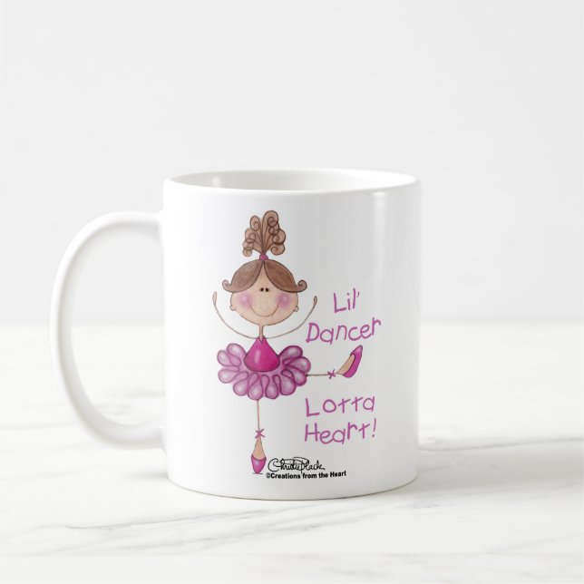 Caneca De Café Pequeno Dançarino (Esquerda)