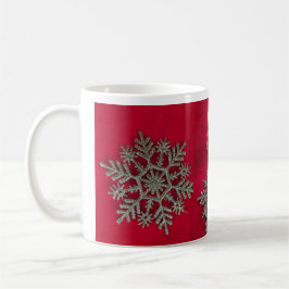 Caneca De Café Pequeno Elf Silver Snowflake Coffee Mug