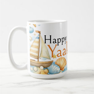 Caneca De Café Pequeno Explorador Costeiro 4º Aniversário Para Me