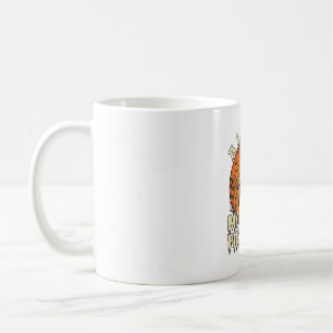 Caneca De Café Pequeno Fantasma de Halloween do Crânio Me Acorda