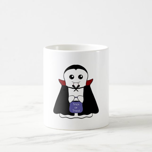 Caneca De Café Pequeno Fantasma Vampiro (Centro)