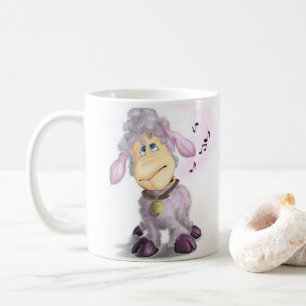 Caneca De Café Pequeno Lamb com Bell Mug