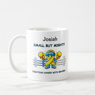 Caneca De Café "Pequeno mas poderoso - Mug de guerreiro inspirado