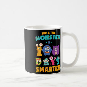 Caneca De Café Pequeno Monstro É 100 Dias Mais Inteligente Crianç