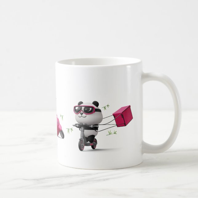 Caneca De Café Pequeno Panda Mug Bonito (Direita)