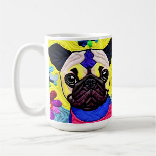 Caneca De Café Pequeno Pug Puppy Como Design