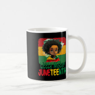 Caneca De Café Pequeno Senhor Juneteenth Crianças Menino Negro In