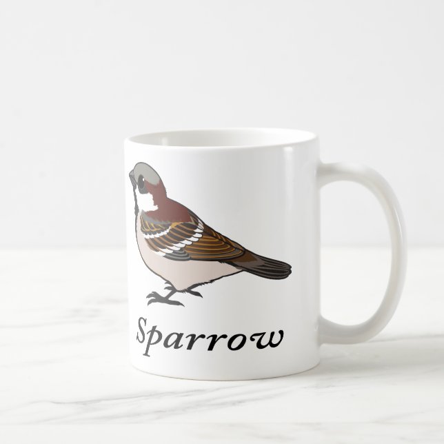 Caneca De Café Pequeno Sparrow (Direita)