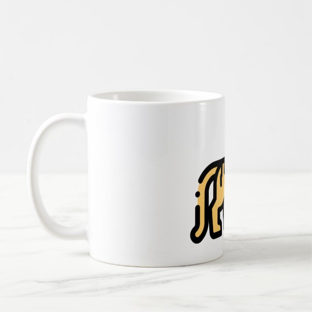 Caneca De Café Pequeno Tigre (Esquerda)