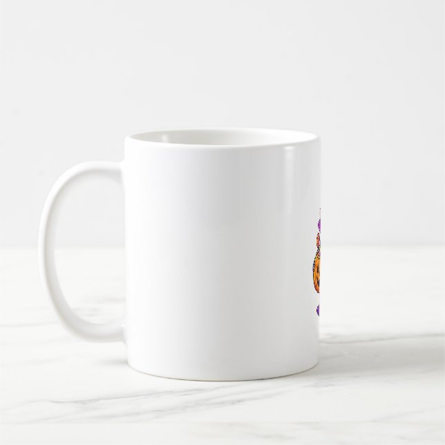 Caneca De Café Pequeno Vampiro com Doce de Abóbora (Esquerda)