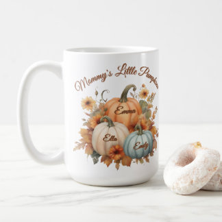 Caneca De Café Pequenos Abóboras da Mamãe