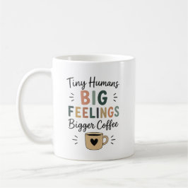 Caneca De Café Pequenos Humanos Grandes Sentimentos Café Ainda Ma