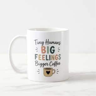 Caneca De Café Pequenos Humanos Grandes Sentimentos Café Ainda Ma