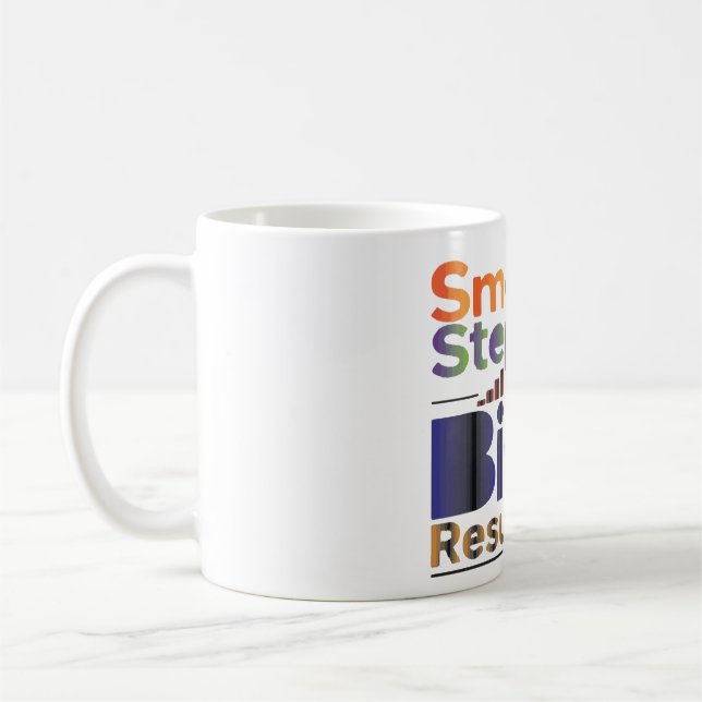 Caneca De Café Pequenos Passos Grandes Resultados (Esquerda)