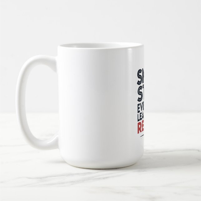 Caneca De Café Pequenos Passos Todos os Dias Levam – Citação Moti (Esquerda)