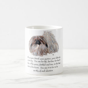 Caneca De Café Pequinês Lembrança - FÊMEA