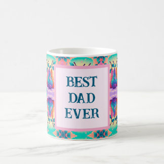 Caneca De Café pera colorida com melhor Pai de sempre