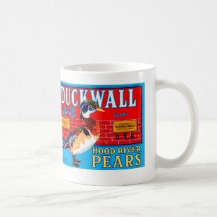 Caneca De Café Peras de Duckwall Hood River